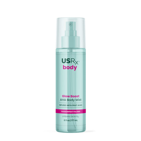 Glow Boost AHA Body Mist in Passionfruit Paloma