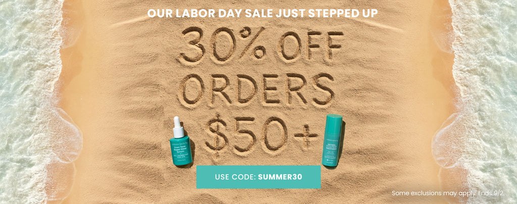 Labor Day Sale offer 30% off orders over $50