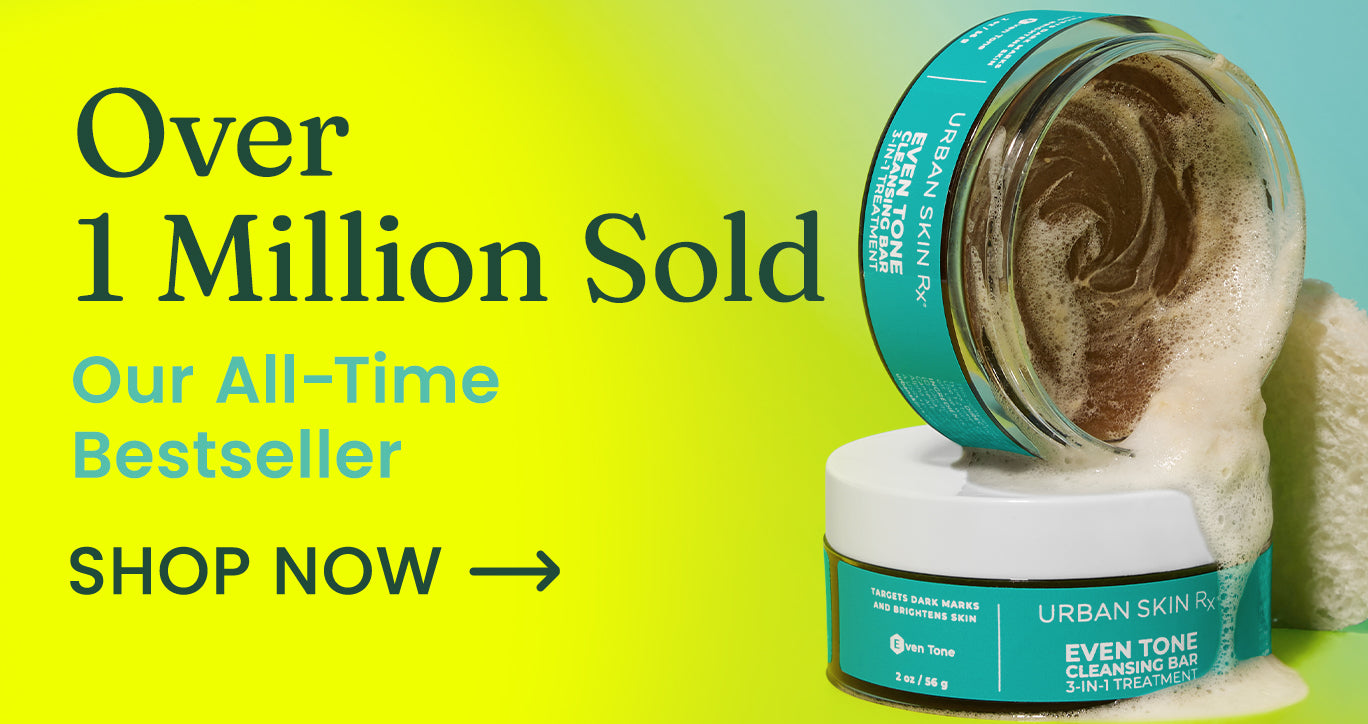 Image showing that over 1 million units of even tone cleansing bar have been sold