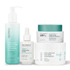 Set of four USRx skincare products on a white background