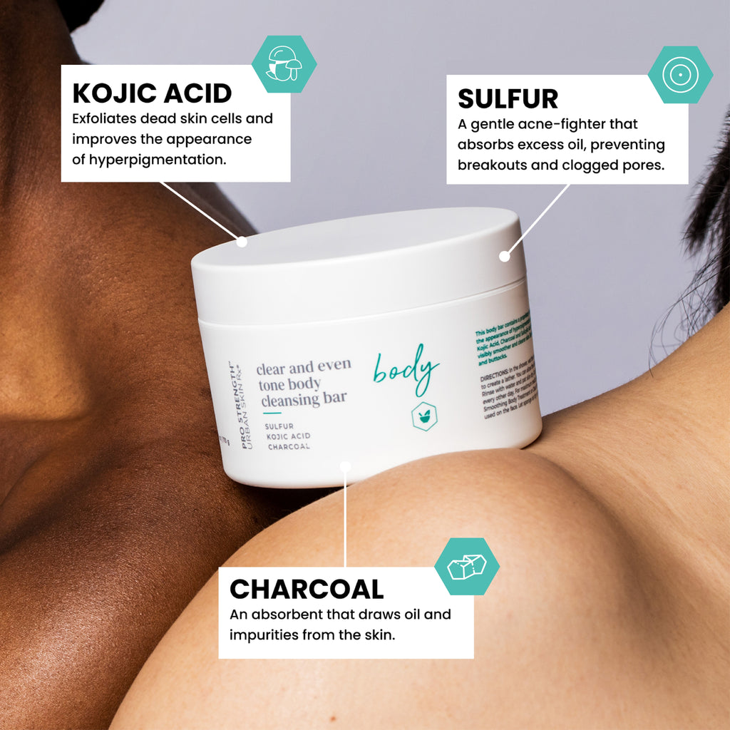 Clear and Even Tone Body Cleansing Bar