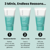 3 pack of Mini USRx Lacticglow Micropolish Resurface & Brighten Cleanser