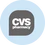 CVS icon on a light blue background