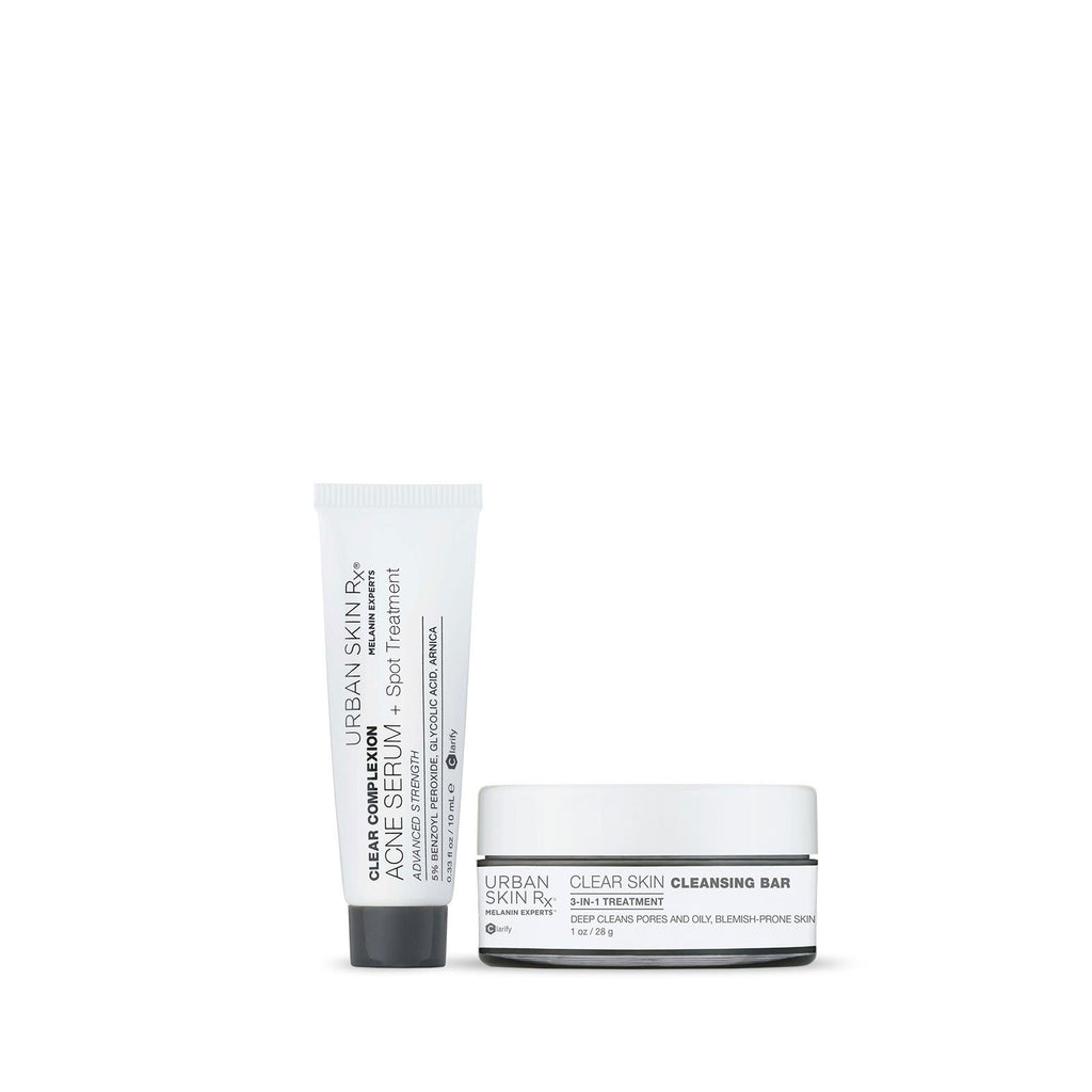 The Clear Skin Travel Duo is the ultimate pair for oily, blemish-prone skin and stubborn breakouts