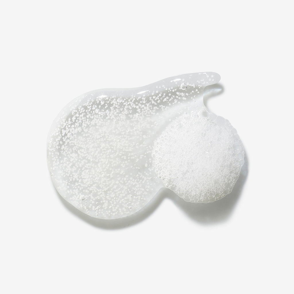 Product swatch of Urban Skin RX Men's Exfoliating Face Wash + Scrub on a white background